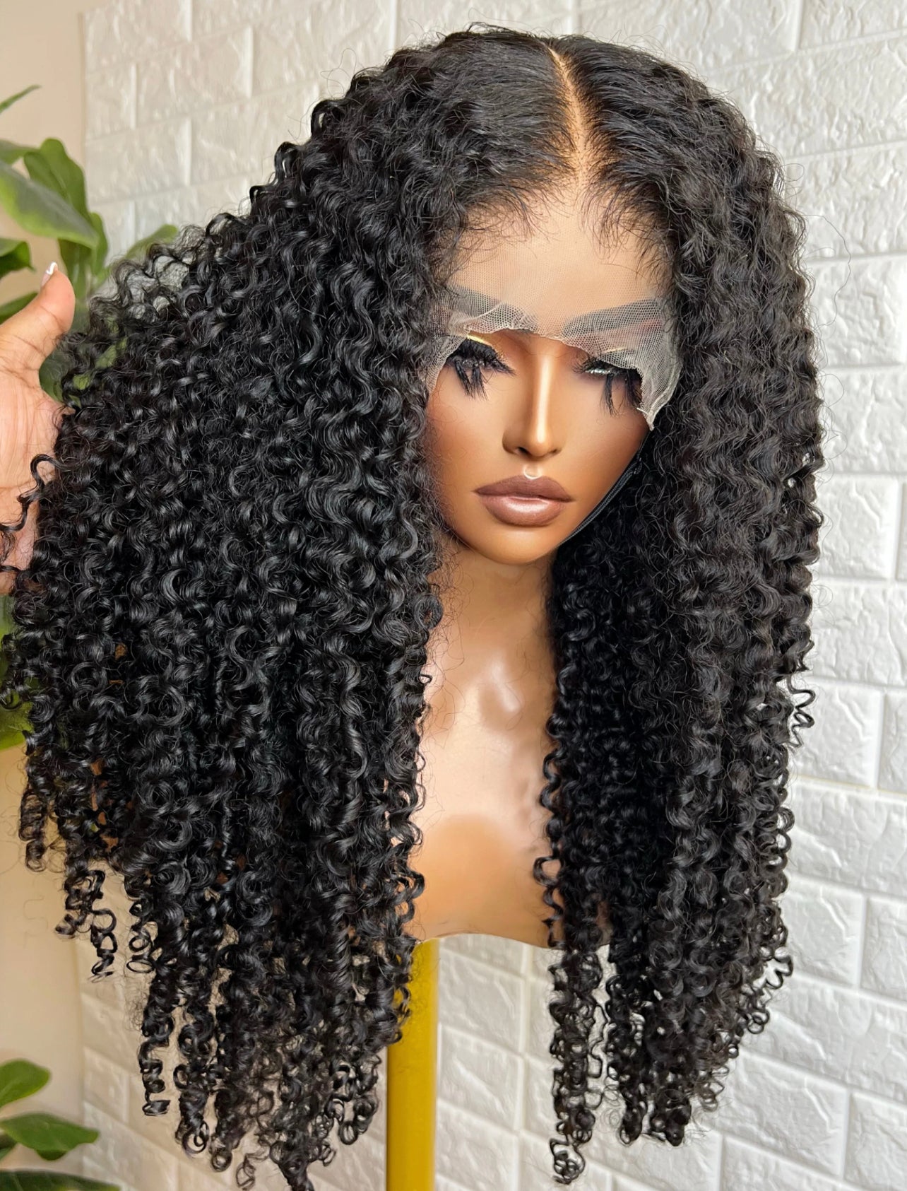 Burmese Curly Lace Front Wig (Luxury Line)