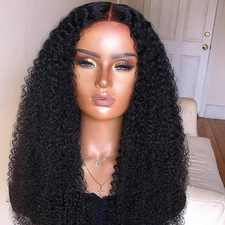 Kinky Curly Lace Front Crown