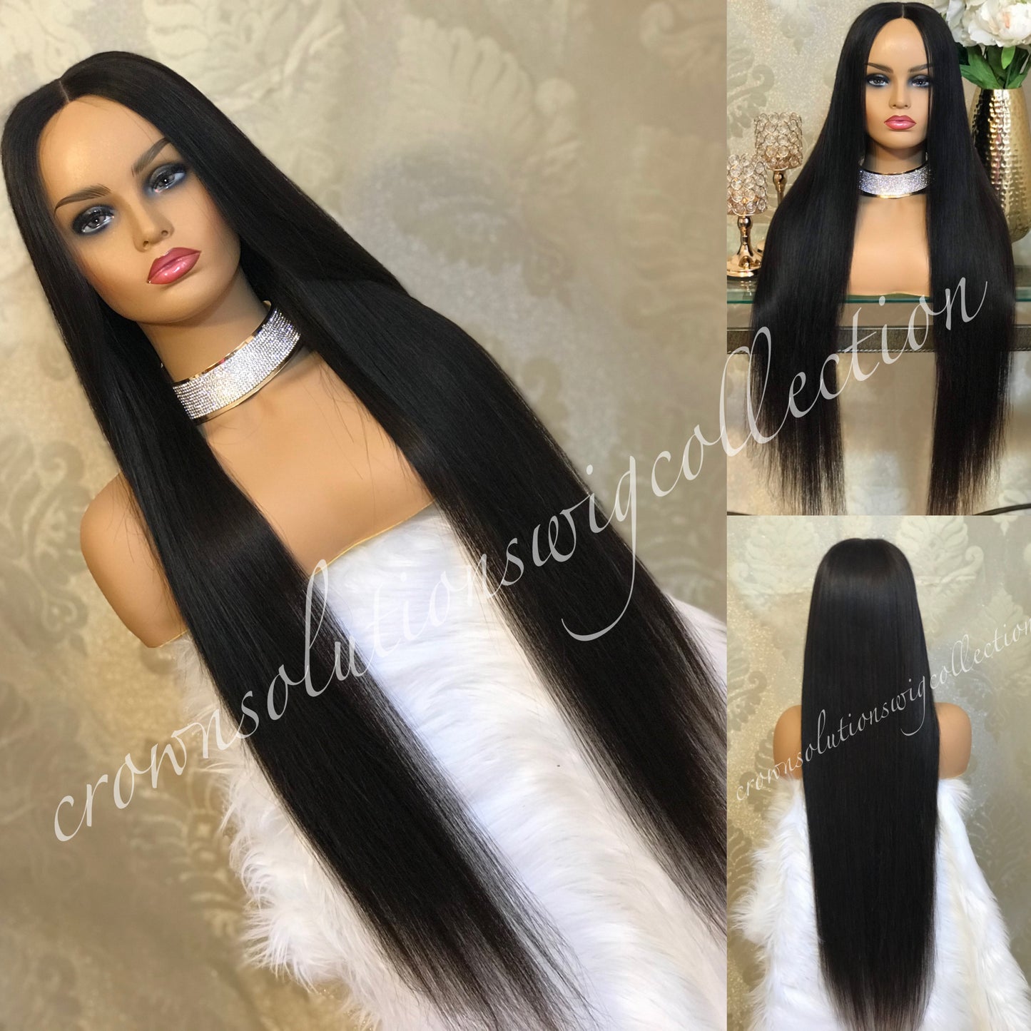 Straight Lace Front Crown