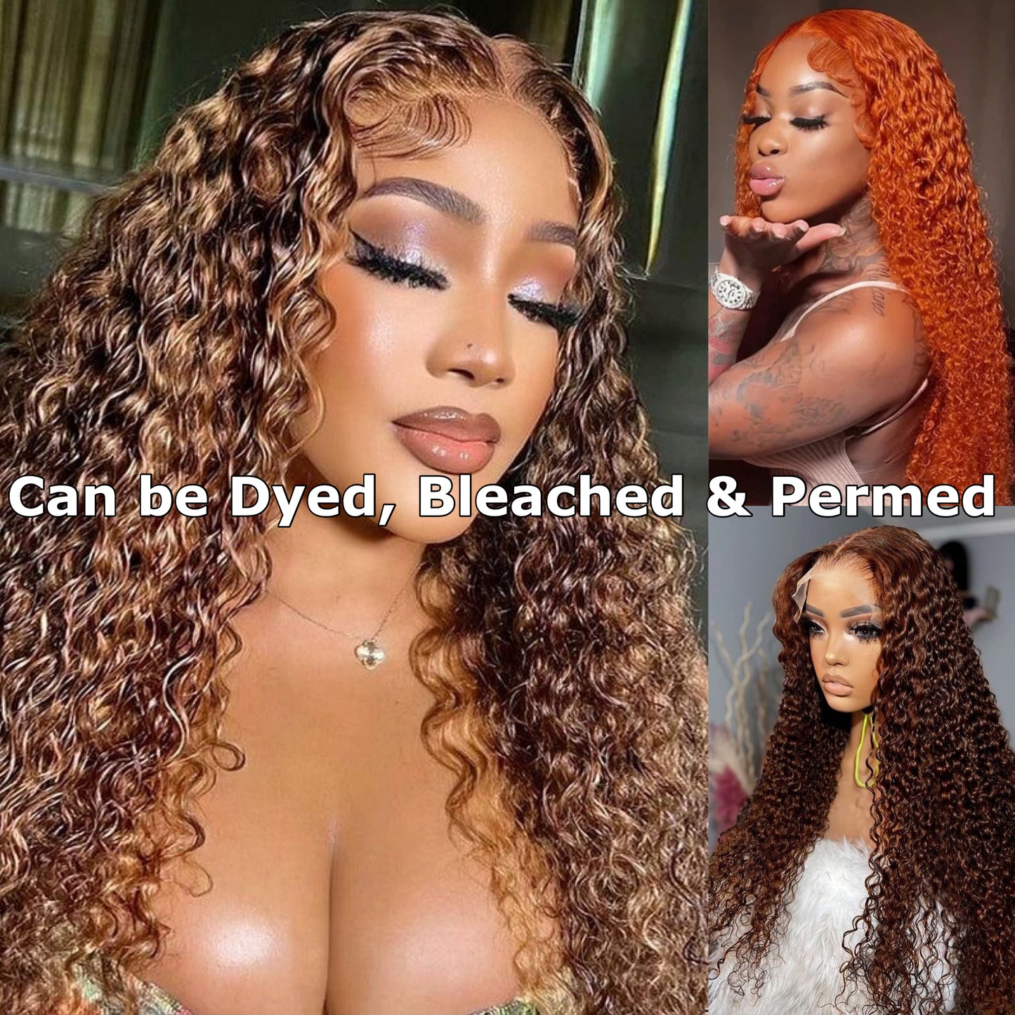 Deep Wave Lace Front Crown