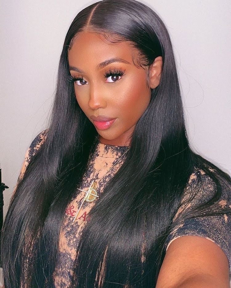 Straight Lace Front Crown